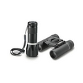 1W Power Flashlight with 8 x 21 Compact Binocular Combination Set